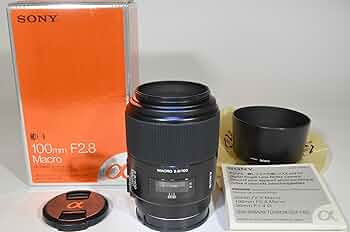 SONY ソニー 100mm F2.8 Macro マクロ SAL100M28 100mm F2.8 Macro | デジタル一眼カメラα（アルファ） | ソニー